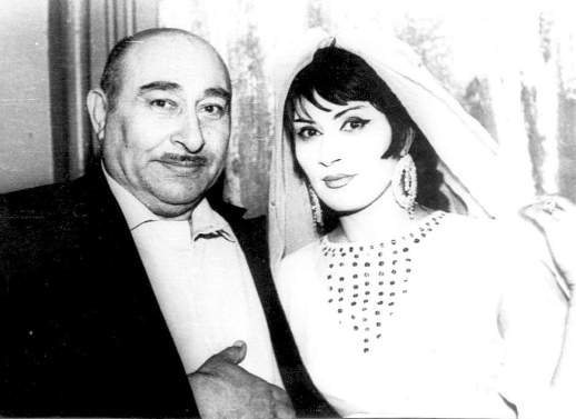 Бахрам Мансуров и Зейнаб Ханларова, 1974г..jpg