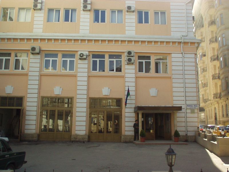 Улица Корганова 33 - Здание пожарного депо (Баку)