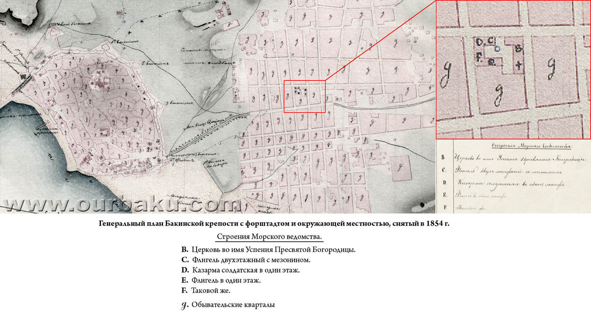 Генеральный план воронежа 1774 года