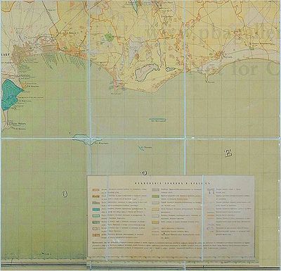 Карта Апшеронского полуострова